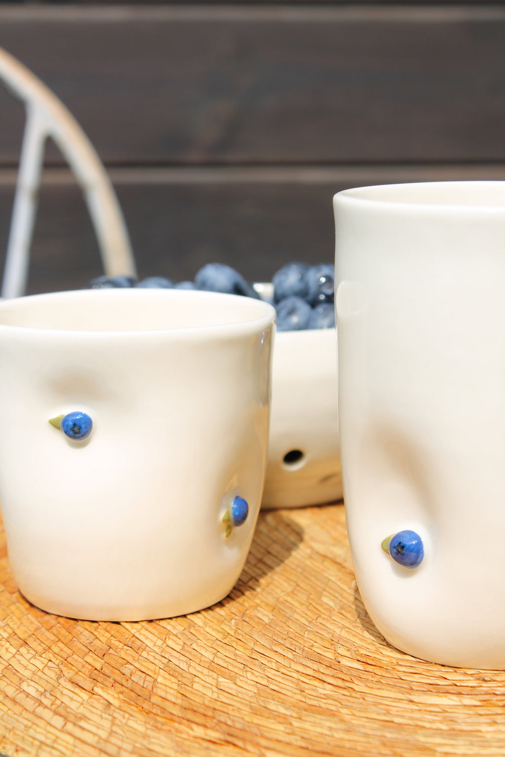 Tasse bleuet espresso
